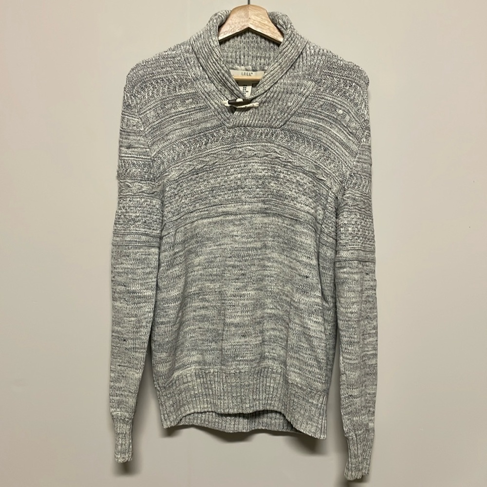 Cotton Knit Sweater.